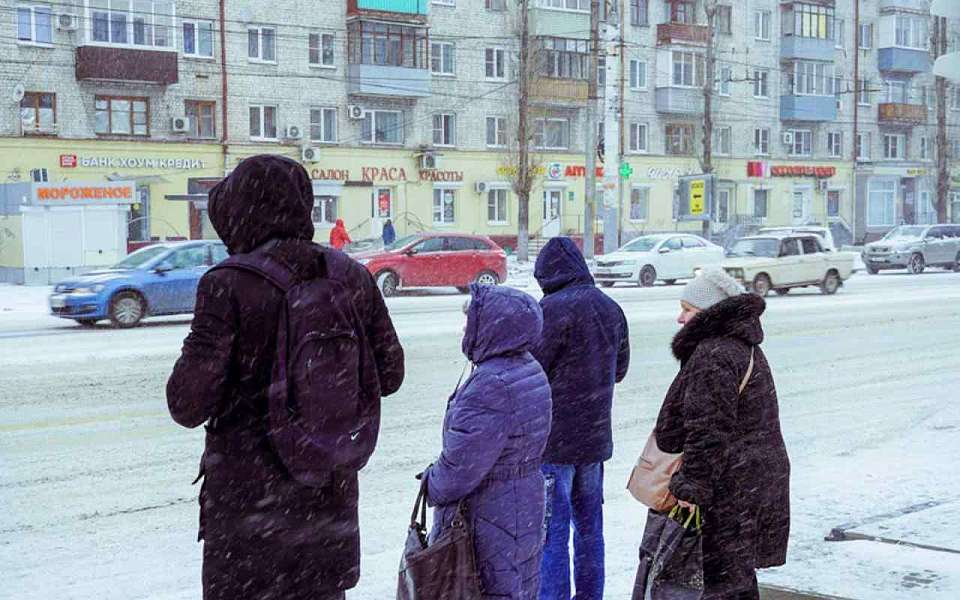 Снегопад и 12-градусный мороз накроют Воронежскую область
