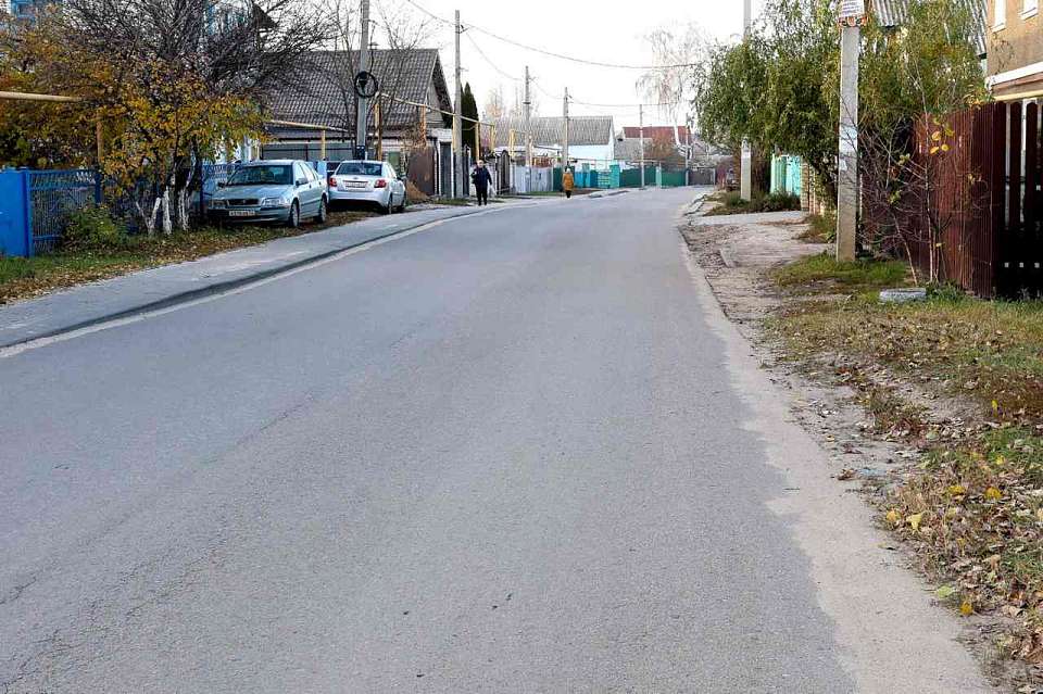 Запланированные на 2025 год дороги частного сектора в Воронеже заасфальтировали