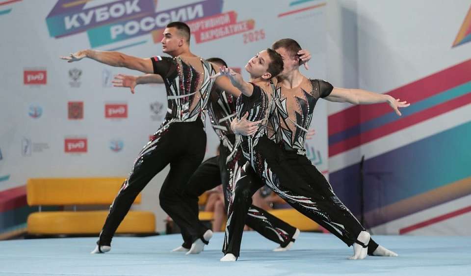 Воронежские спортсмены победили на этапе Кубка мира по спортивной акробатике