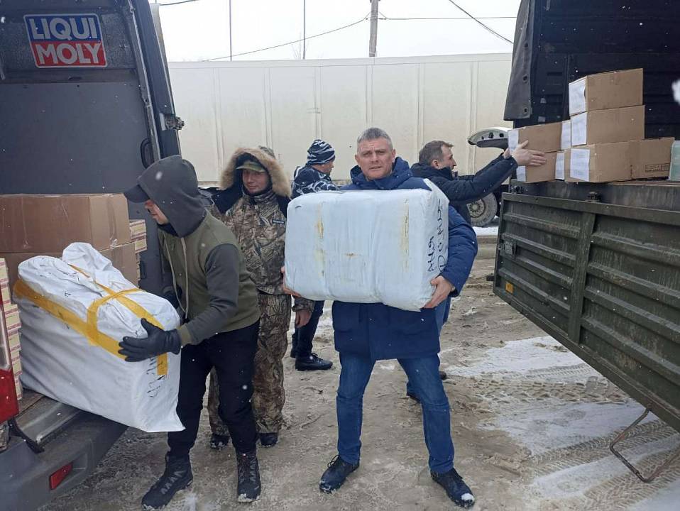Воронежские общественники передали гуманитарный груз участникам СВО