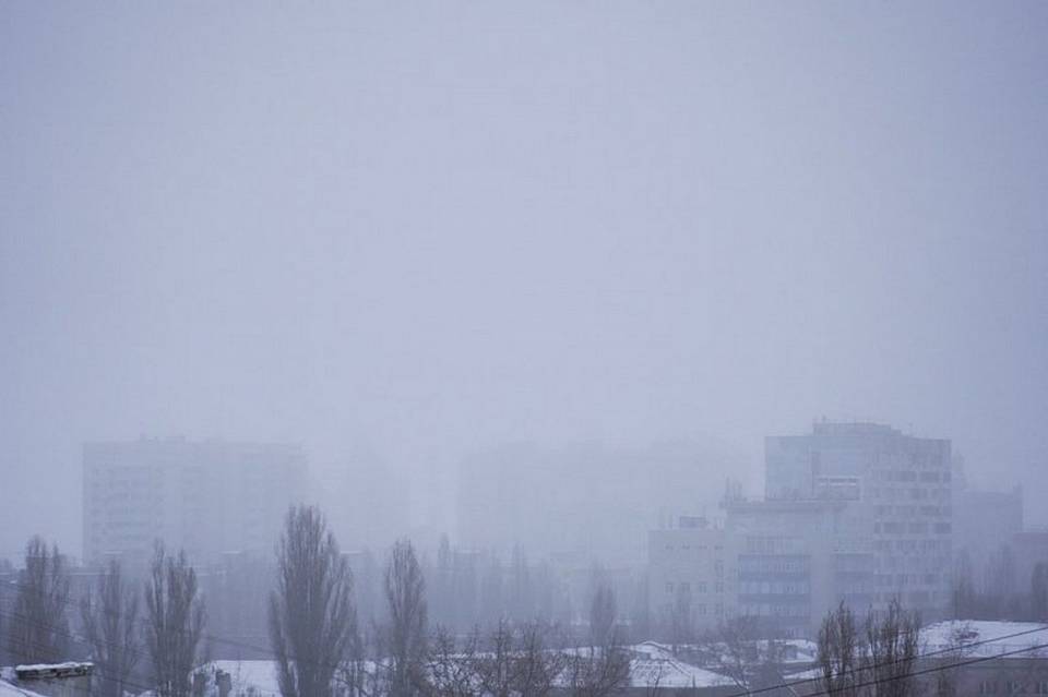 Из-за тумана желтый уровень опасности объявили в Воронеже и области
