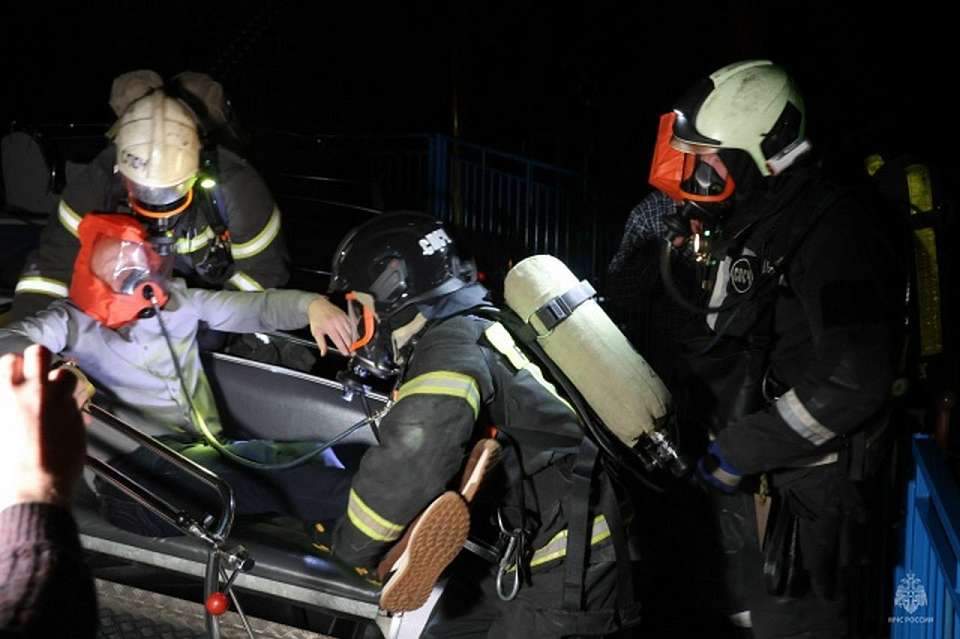 В Воронеже прошли учения по ликвидации пожара в ТРЦ «Сити-парк Град»