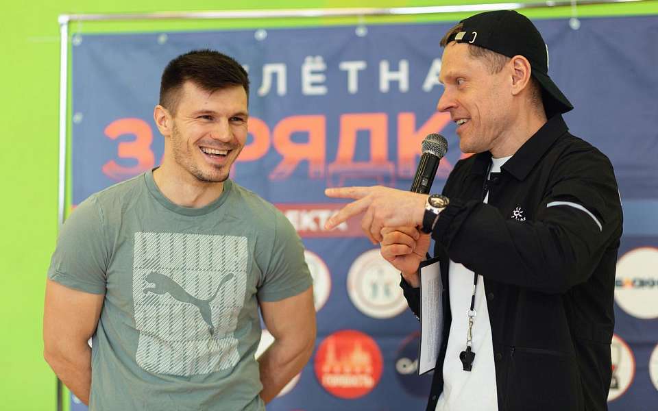 Чемпион мира и Европы принял участие в «Улетной зарядке» в Воронеже
