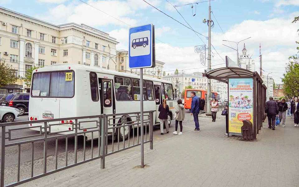 В субботу 6 воронежских маршруток поменяют путь следования