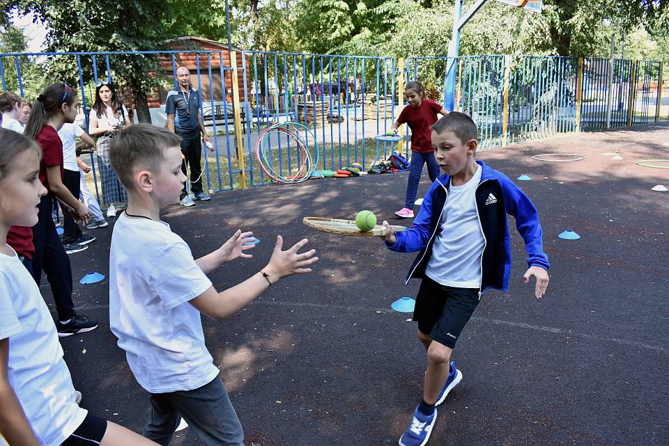 В Ленинском районе спортивное мероприятие посвятили благородной цели