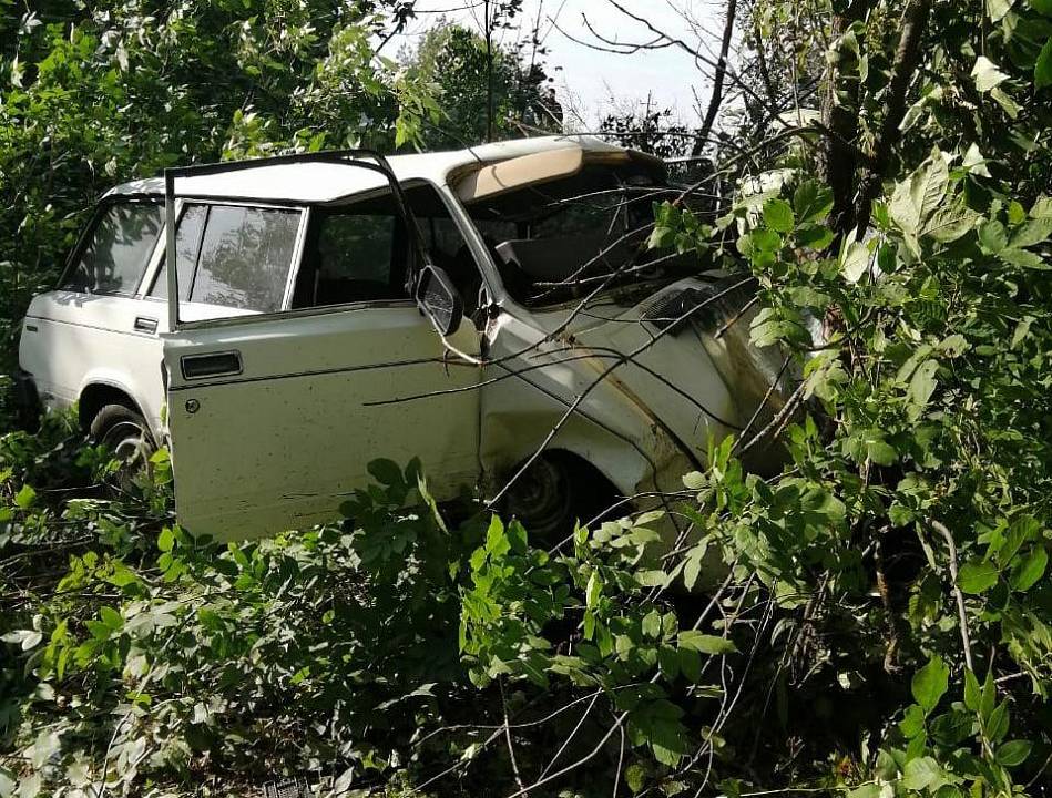 В Воронежской области погиб водитель врезавшейся в дерево легковушки