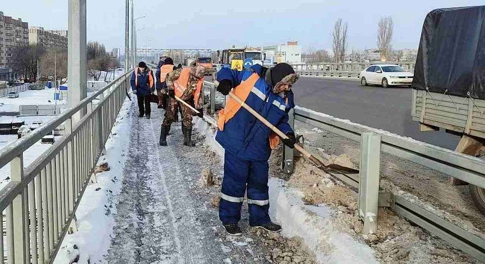 Продолжаем делиться ходом уборки территории Железнодорожного района