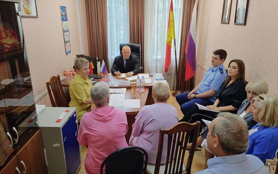 В Коминтерновском районе обсудили вопросы спорта