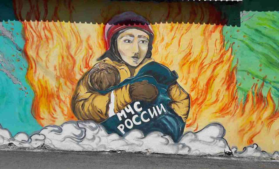 На территории промзоны в Воронежской области был потушен пожар