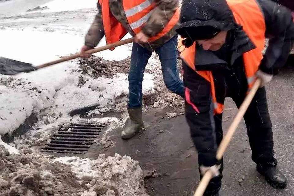 За ночь из Воронежа вывезли более 2,5 тысячи кубометров убранного снега