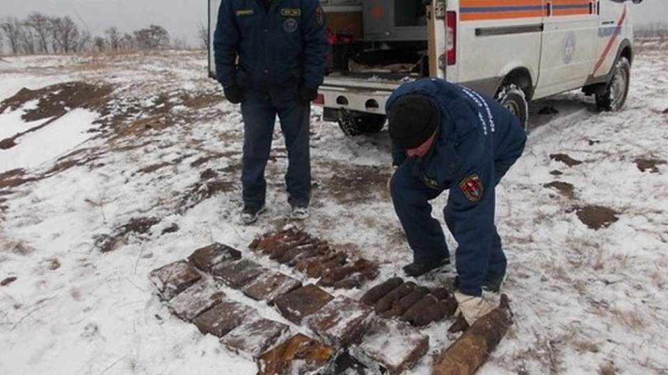 Более десятка боеприпасов уничтожили в Воронежской области