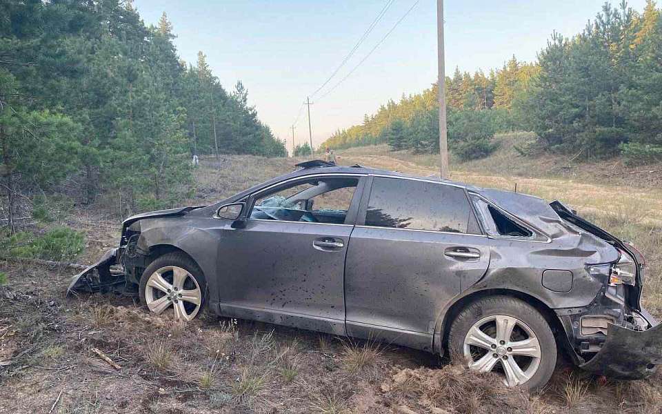 Водитель из Волгограда и его пассажир разбились насмерть на воронежской трассе