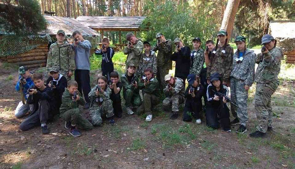 Школьники Левобережного района приняли участие в военно-патриотической смене «Патриоты Черноземья»