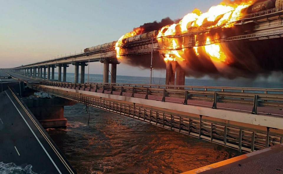 Из Воронежа доставят детали для восстановления взорванного Крымского моста