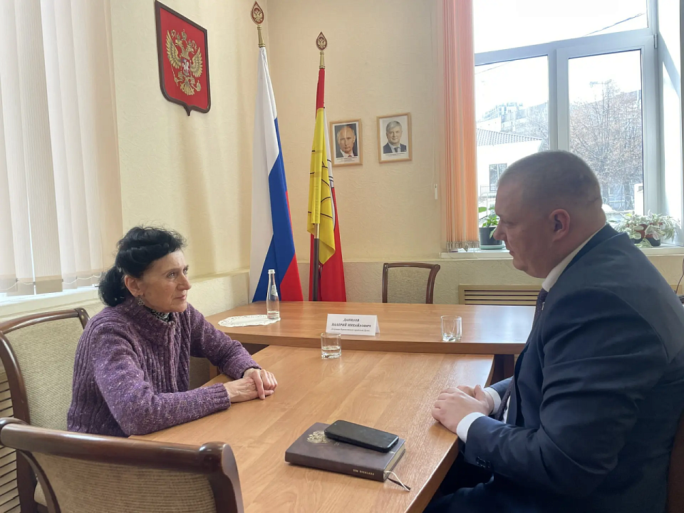 В Ленинском районе прошел тематический прием депутата Валерия Данилова