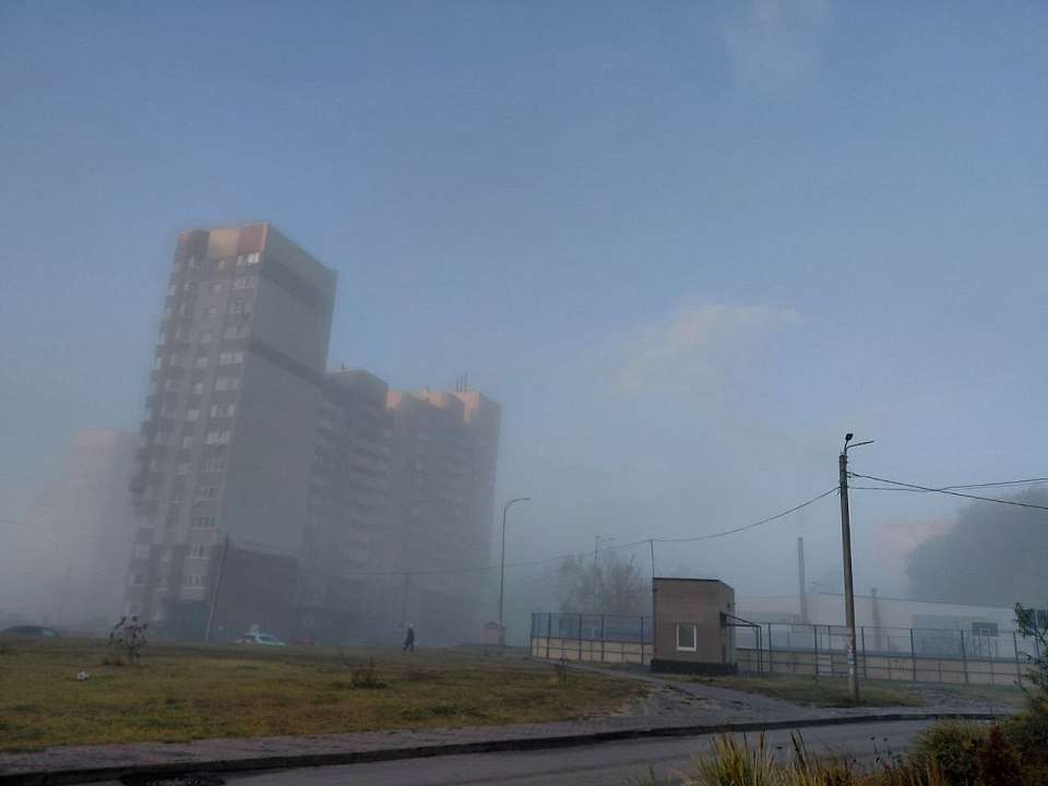 Начнётся с тумана новая рабочая неделя в Воронеже