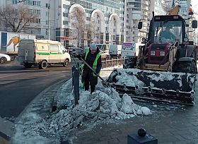Встретить снегопады во всеоружии коммунальных служб поручил мэр Воронежа Вадим Кстенин