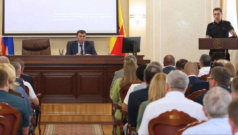 О дистанционном мошенничестве и уходу за парками и скверами Воронежа говорили в мэрии