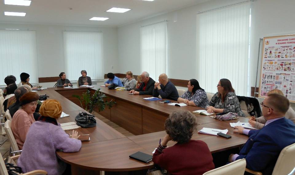 В Воронеже в управе Ленинского района состоялось очередное заседание клуба ЖКХ