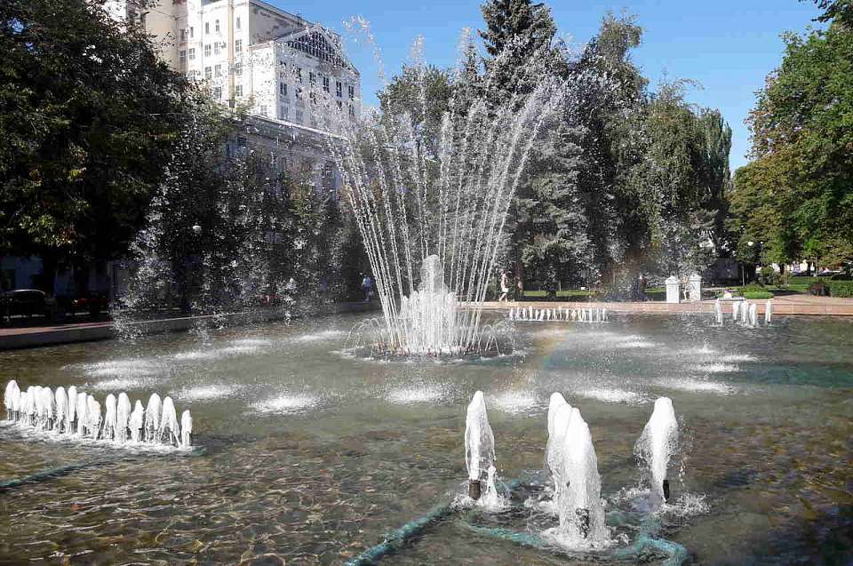 С 1 мая в Воронеже открывается сезон фонтанов