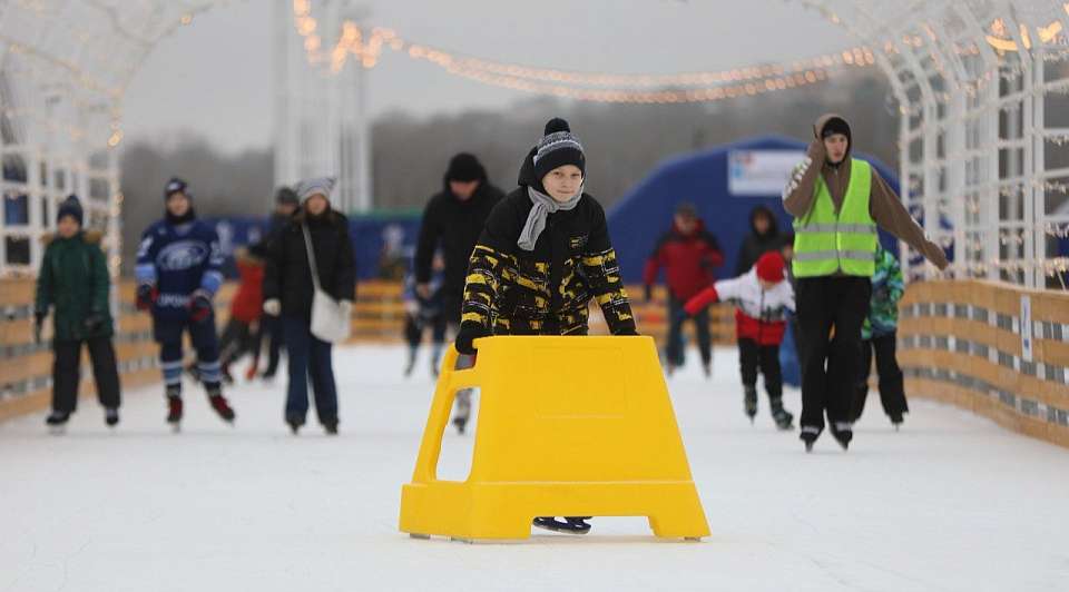Воронежцам напомнили график работы катка на Адмиралтейской площади