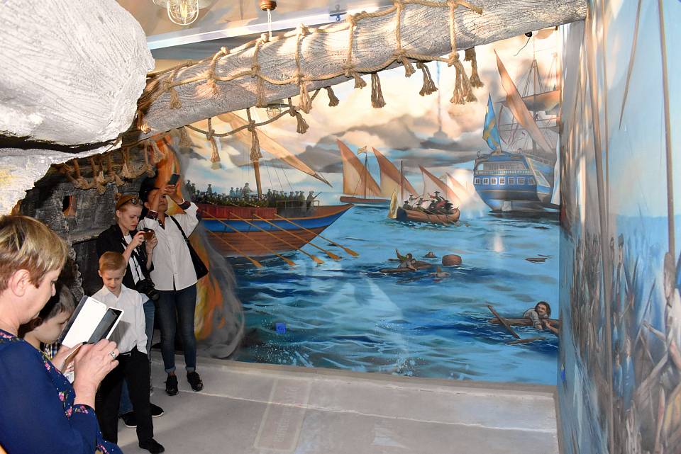 В Ленинском районе Воронежа открыли уникальный музей Петровских кораблей