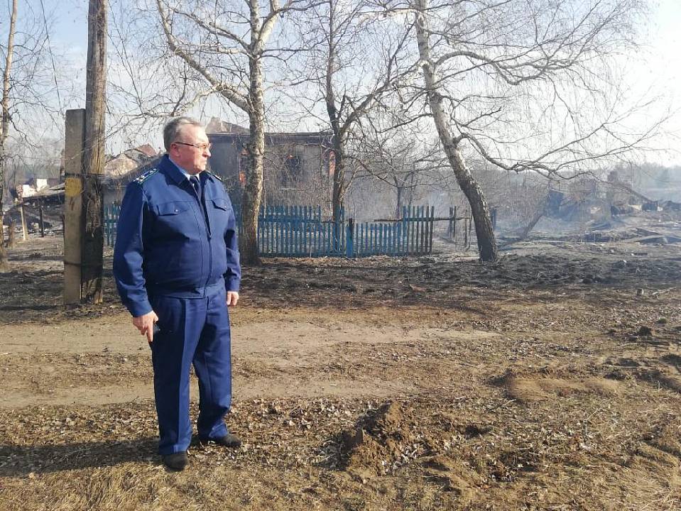В Воронежской области прокуратура проконтролирует проверку по факту крупного пожара