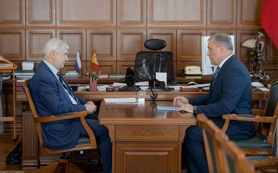 Воронежскому губернатору представили результаты проверок КСП