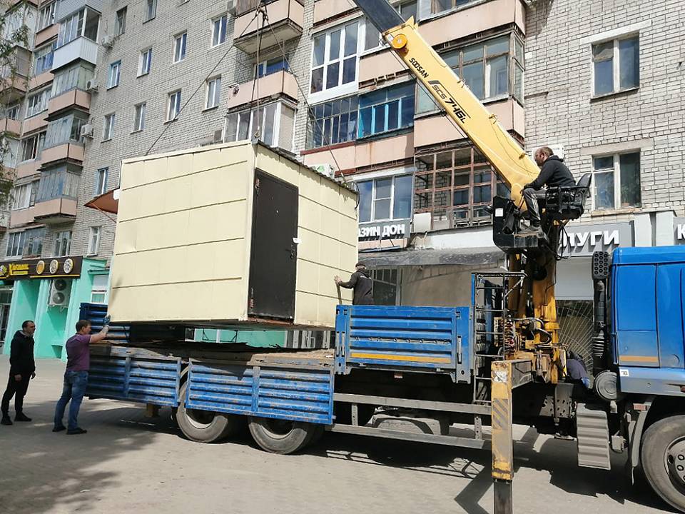 Незаконные ларьки в Воронеж будут сносить по муниципальным контрактам
