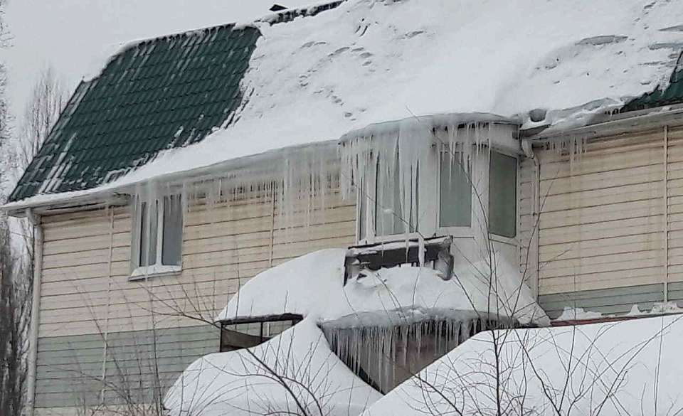 Об опасности над головой предупредили воронежцев спасатели