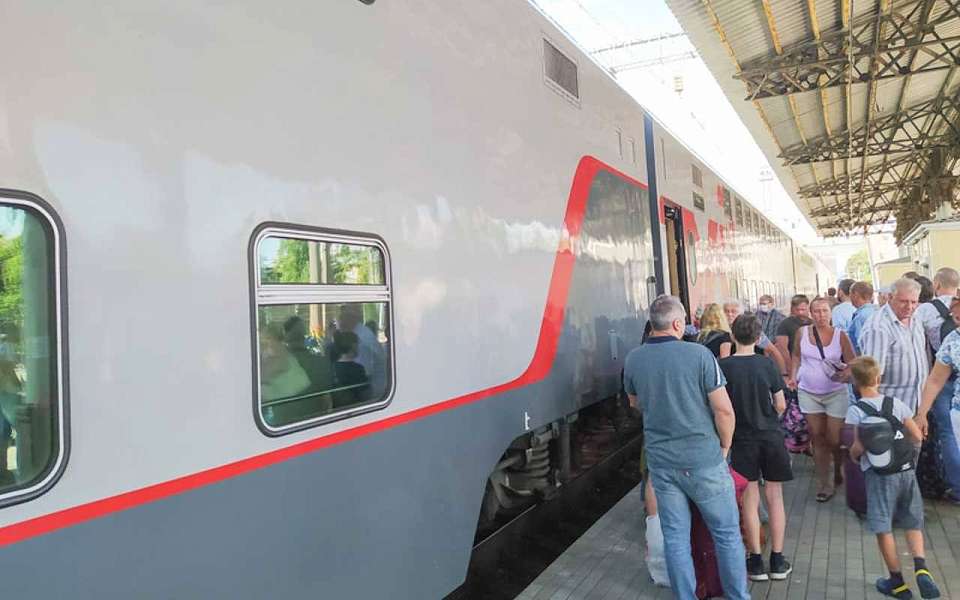 Детские игровые зоны открыли в поездах Воронеж - Москва