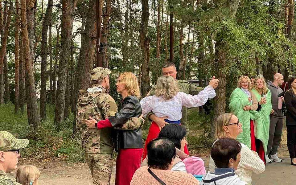 Патриотический концерт прошел в главном парке Советского района