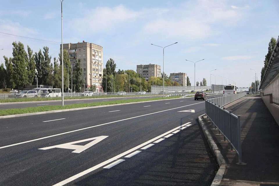 В Воронеже завершается реконструкция Остужевской развязки