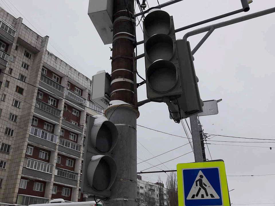 Несколько светофоров выключат в Воронеже