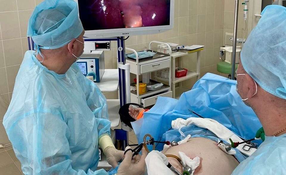 Сложнейшую операцию по извлечению камней из желчного протока провели воронежские врачи