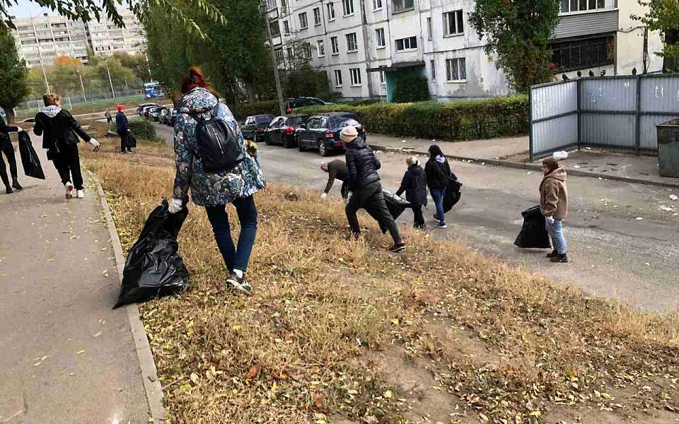 В Коминтерновском районе прошла чистая среда