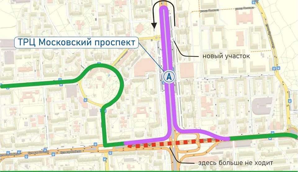 В Воронеже изменят движение 2 автобусных маршрута