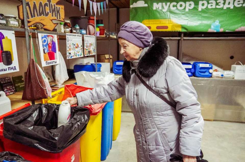 На левом берегу в Воронеже заработал большой экоцентр с раздельным сбором отходов