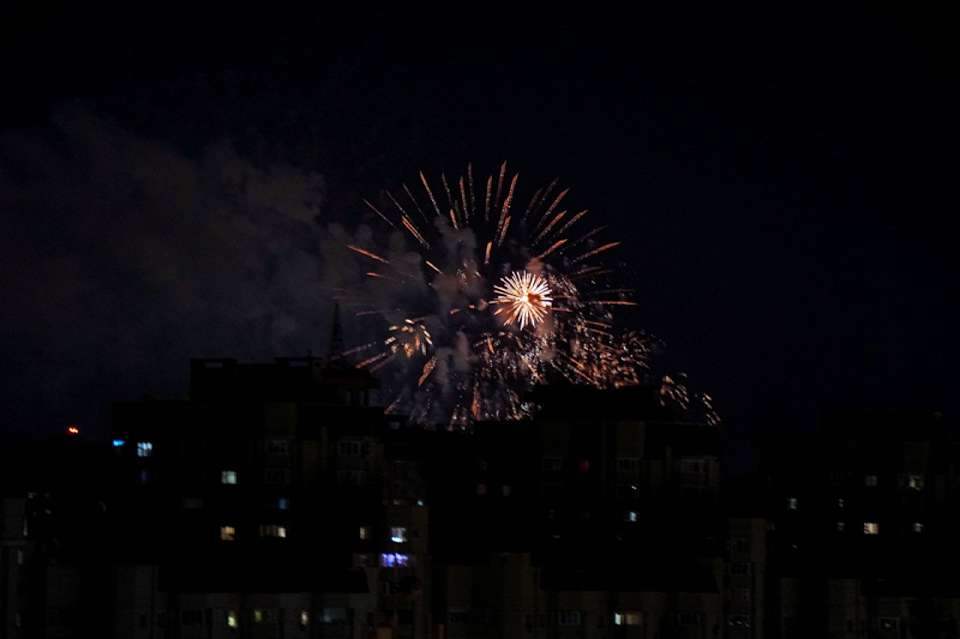  Очередной салют во время беспилотной опасности устроили в Воронеже