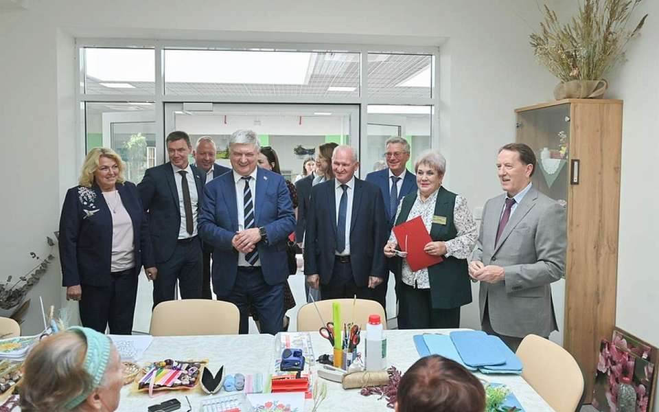 Современный центр реабилитации и социализации для пожилых открыли в Воронежской области