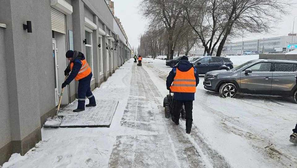 В условиях погодного коллапса мэрия Воронежа перешла на усиленный режим работы