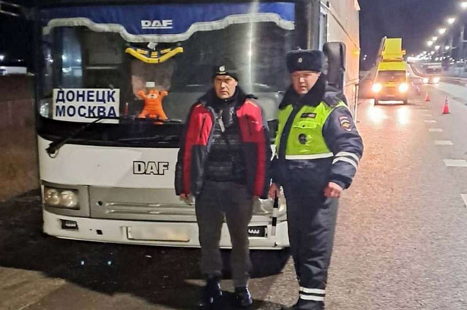 Автобус с 22 пассажирами застрял на трассе в Воронежской области