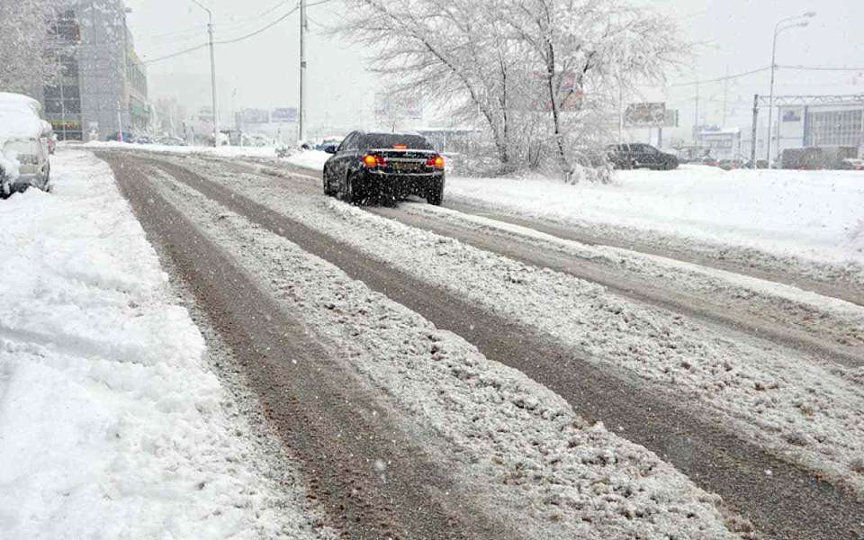 О резком ухудшении погодных условий экстренно предупредили воронежских автомобилистов
