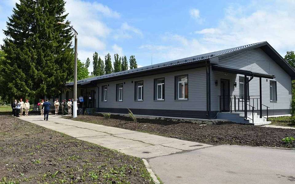 Построенный при поддержке облправительства соцобъект открыли в воронежской воинской части  
