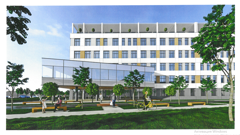 Воронежцам показали будущий облик 7-этажного медицинского центра в Россоши 