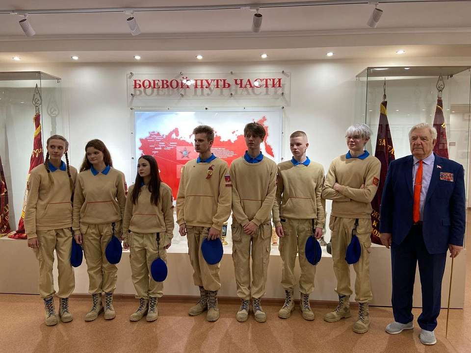 Школьники района посетили музей связи