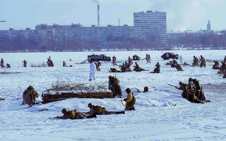 Как в Воронеже прошла историческая реконструкция боев за освобождение города