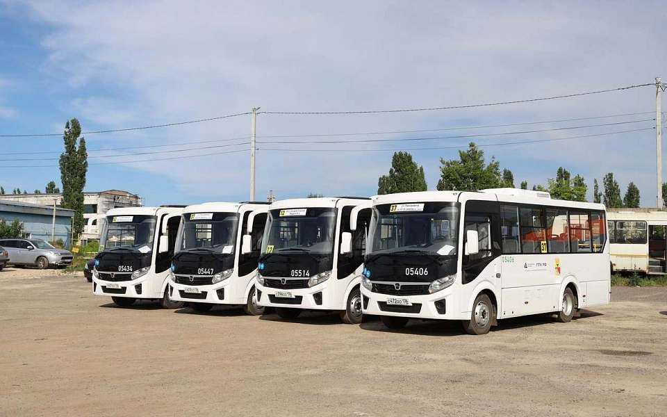 На линию выйдут 10 новых автобусов в Воронеже