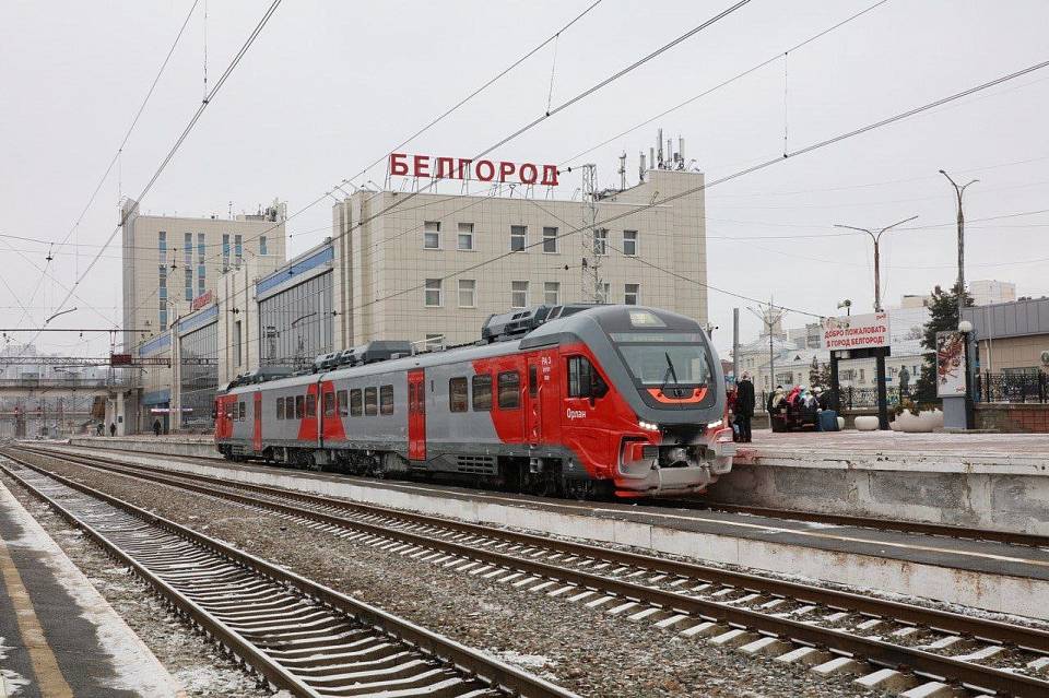 Новый рельсовый автобус «Орлан» совершил первый рейс из Воронежа в Белгород