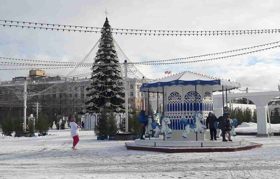 Открытие главной новогодней ёлки Воронежа состоится 31 декабря